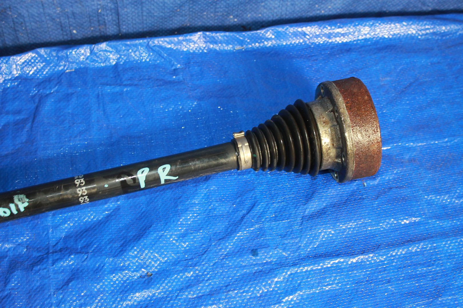 0814 VW VOLKSWAGEN GOLF R MK6 PASSENGER REAR RIGHT RH AXLE SHAFT CV